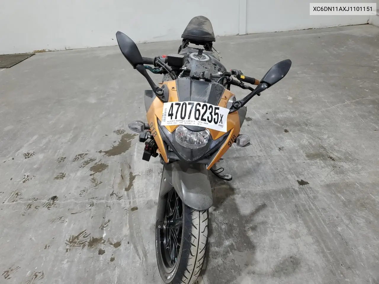 2018 Suzuki Gsx250R VIN: XC6DN11AXJ1101151 Lot: 47076235