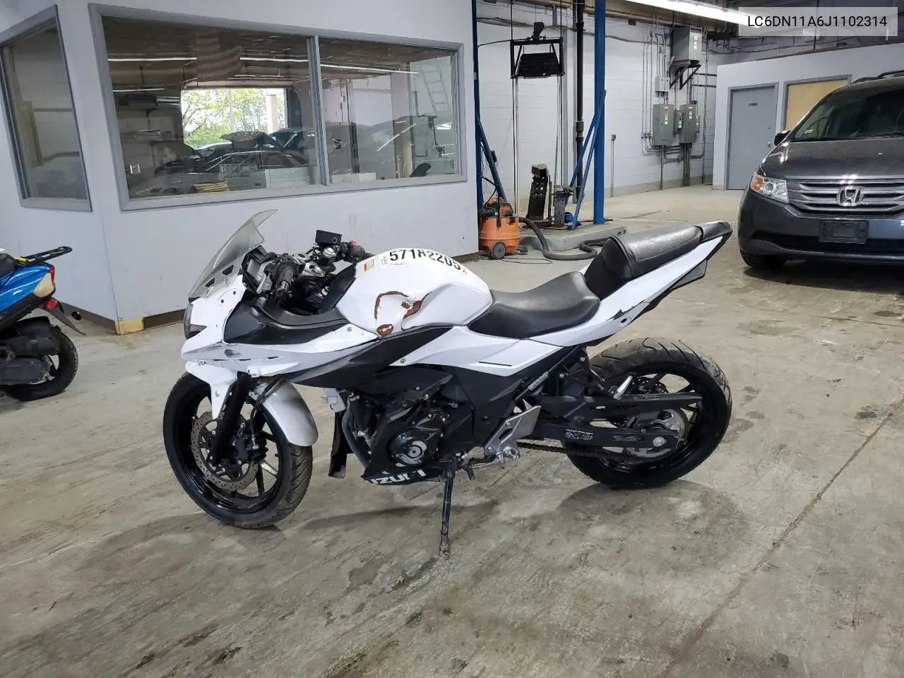 2018 Suzuki Gsx250R VIN: LC6DN11A6J1102314 Lot: 57182205