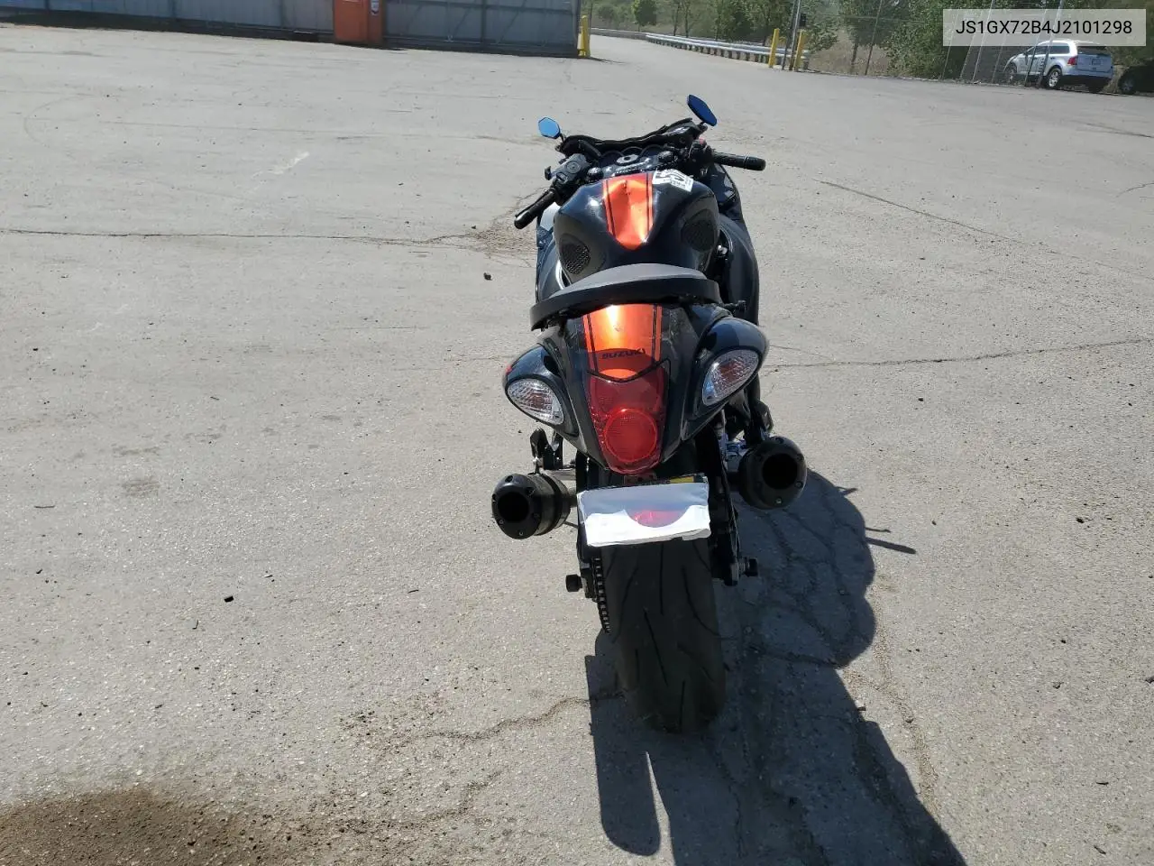 2018 Suzuki Gsx1300 Ra VIN: JS1GX72B4J2101298 Lot: 57506075