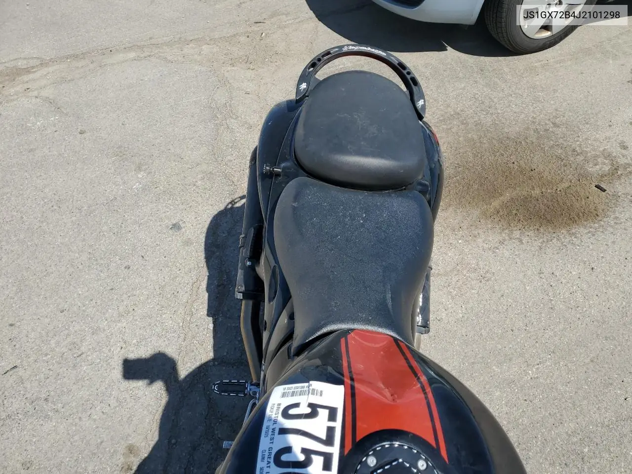 2018 Suzuki Gsx1300 Ra VIN: JS1GX72B4J2101298 Lot: 57506075