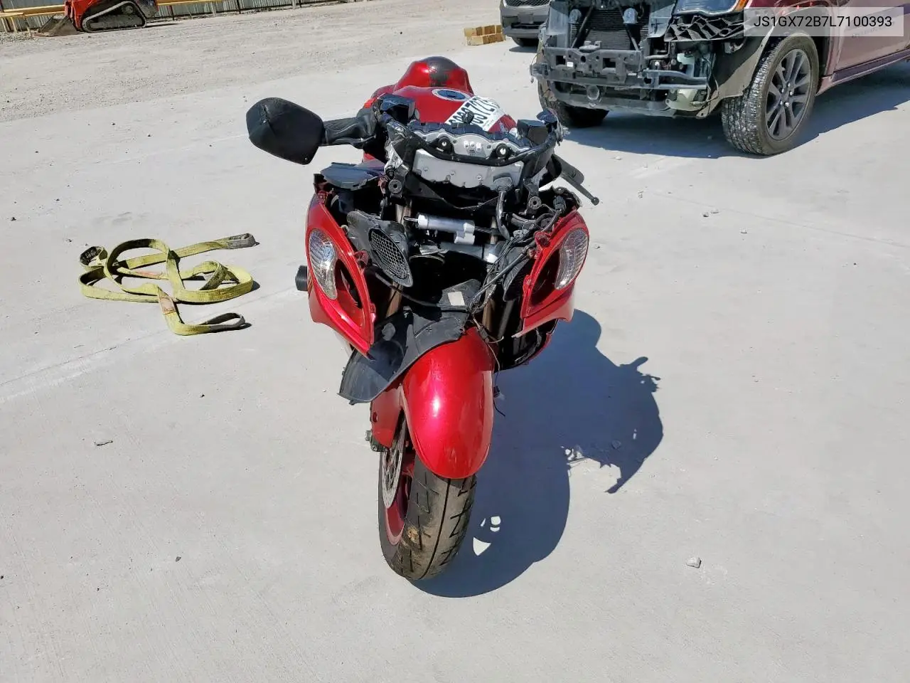2020 Suzuki Gsx1300 Ra VIN: JS1GX72B7L7100393 Lot: 60037275