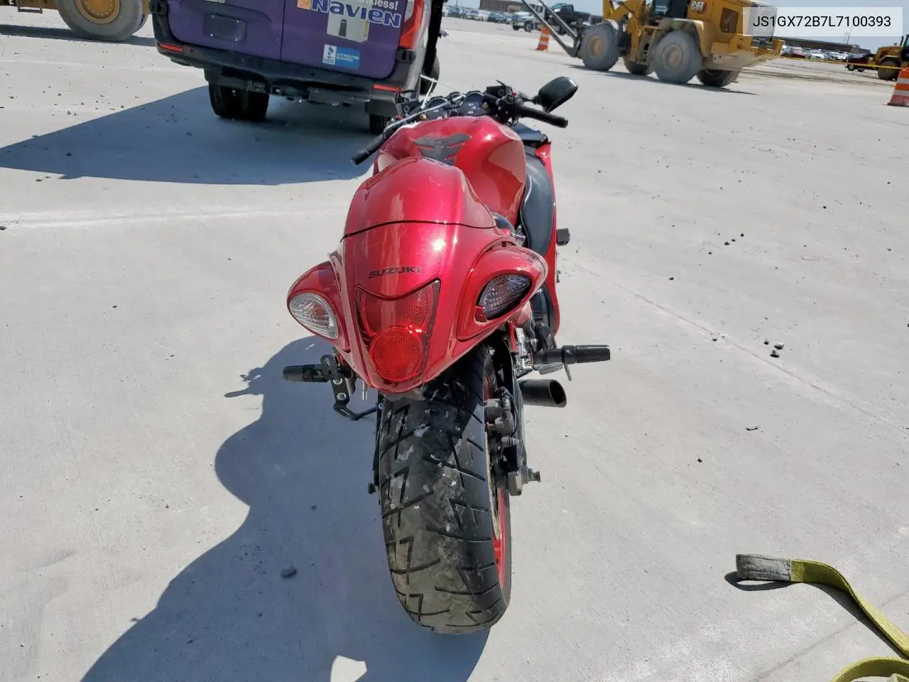 2020 Suzuki Gsx1300 Ra VIN: JS1GX72B7L7100393 Lot: 60037275