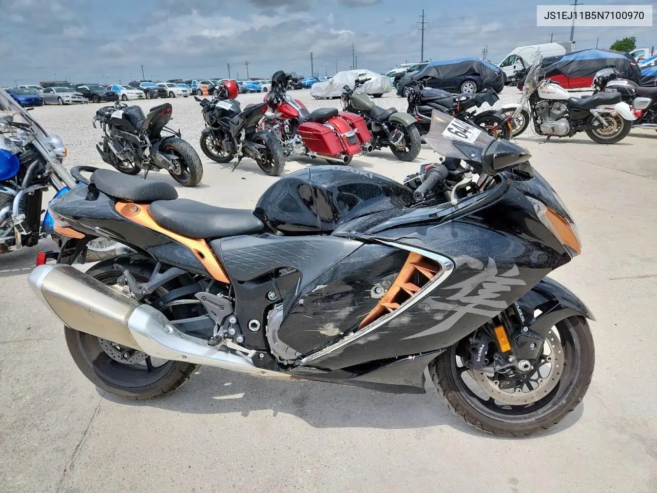 2022 Suzuki Gsx1300 Rr VIN: JS1EJ11B5N7100970 Lot: 64461815