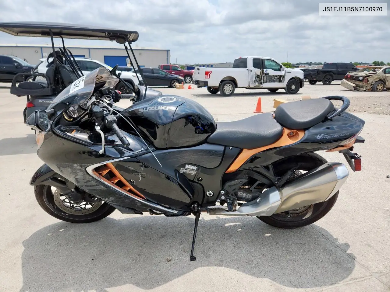 2022 Suzuki Gsx1300 Rr VIN: JS1EJ11B5N7100970 Lot: 64461815