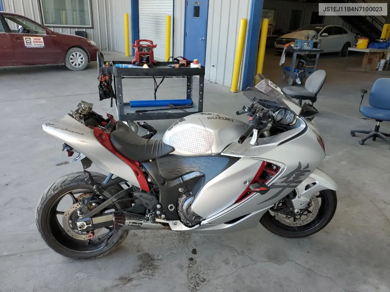 2022 Suzuki Gsx1300 Rr VIN: JS1EJ11B4N7100023 Lot: 64606135