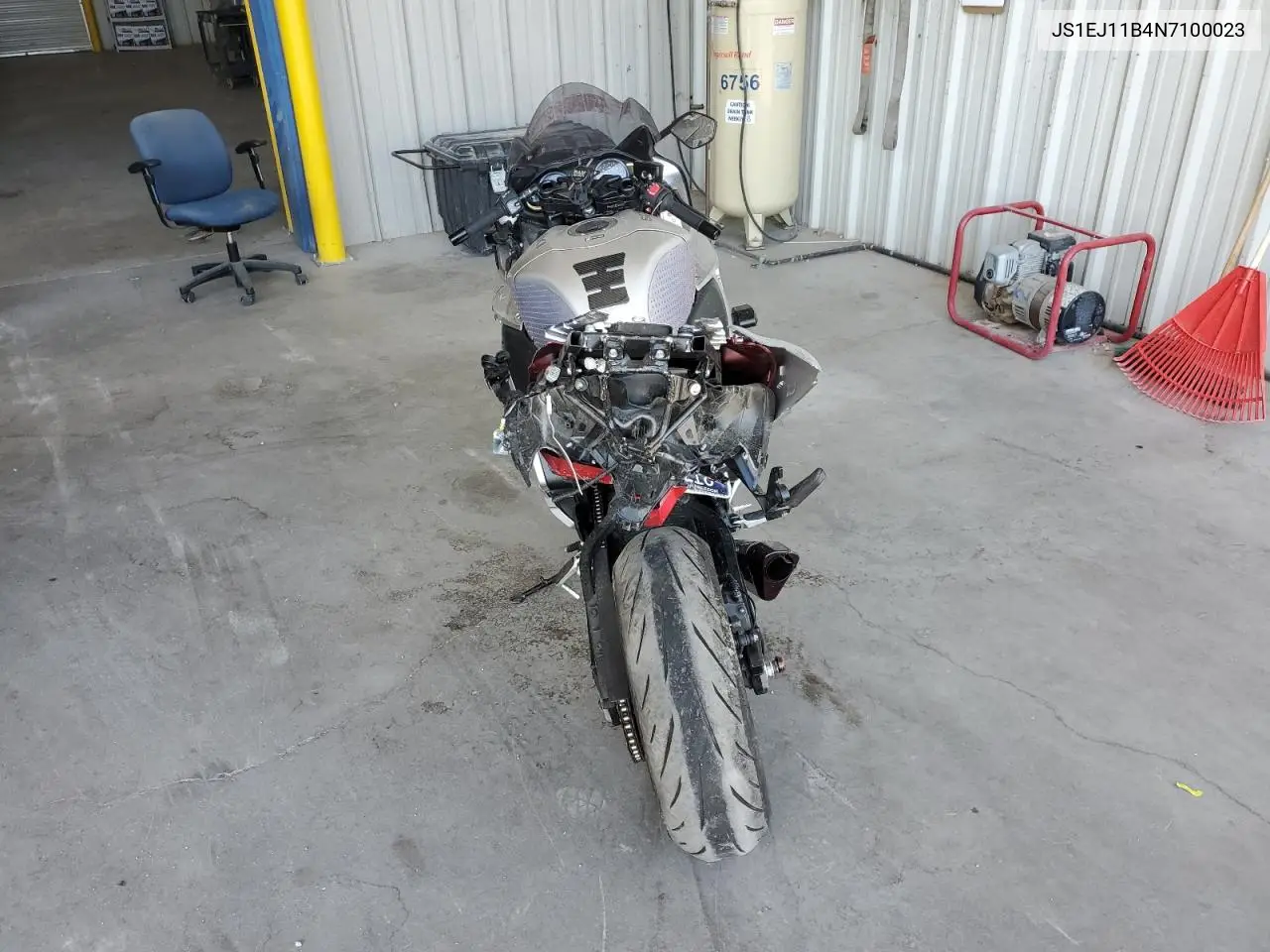 2022 Suzuki Gsx1300 Rr VIN: JS1EJ11B4N7100023 Lot: 64606135