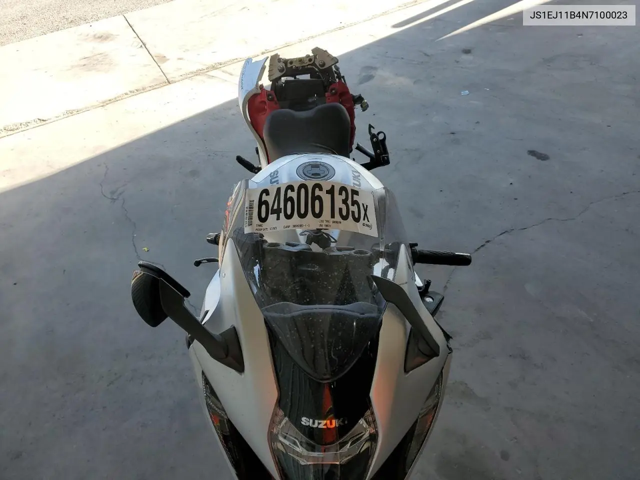 2022 Suzuki Gsx1300 Rr VIN: JS1EJ11B4N7100023 Lot: 64606135
