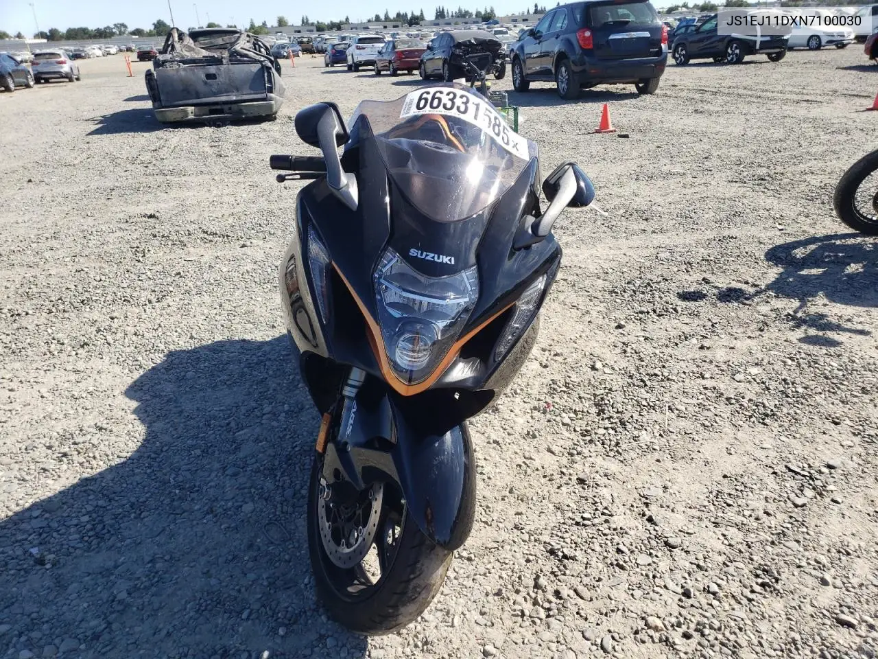 2022 Suzuki Gsx1300 Rr VIN: JS1EJ11DXN7100030 Lot: 66331585
