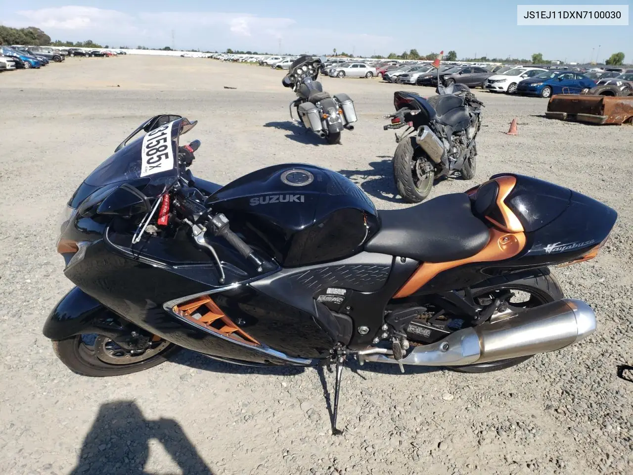 2022 Suzuki Gsx1300 Rr VIN: JS1EJ11DXN7100030 Lot: 66331585