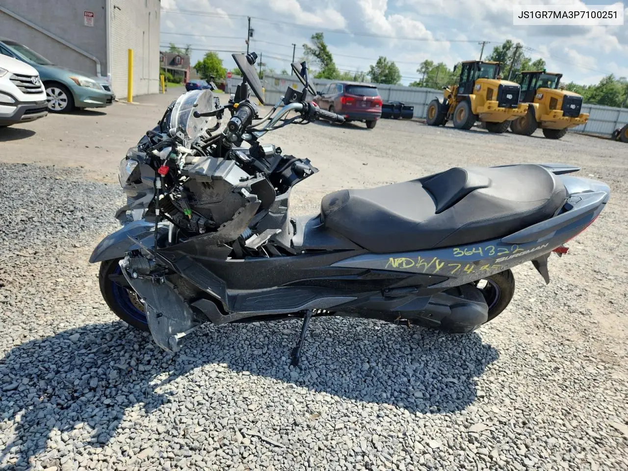 2023 Suzuki Gsx-R750 VIN: JS1GR7MA3P7100251 Lot: 64032675