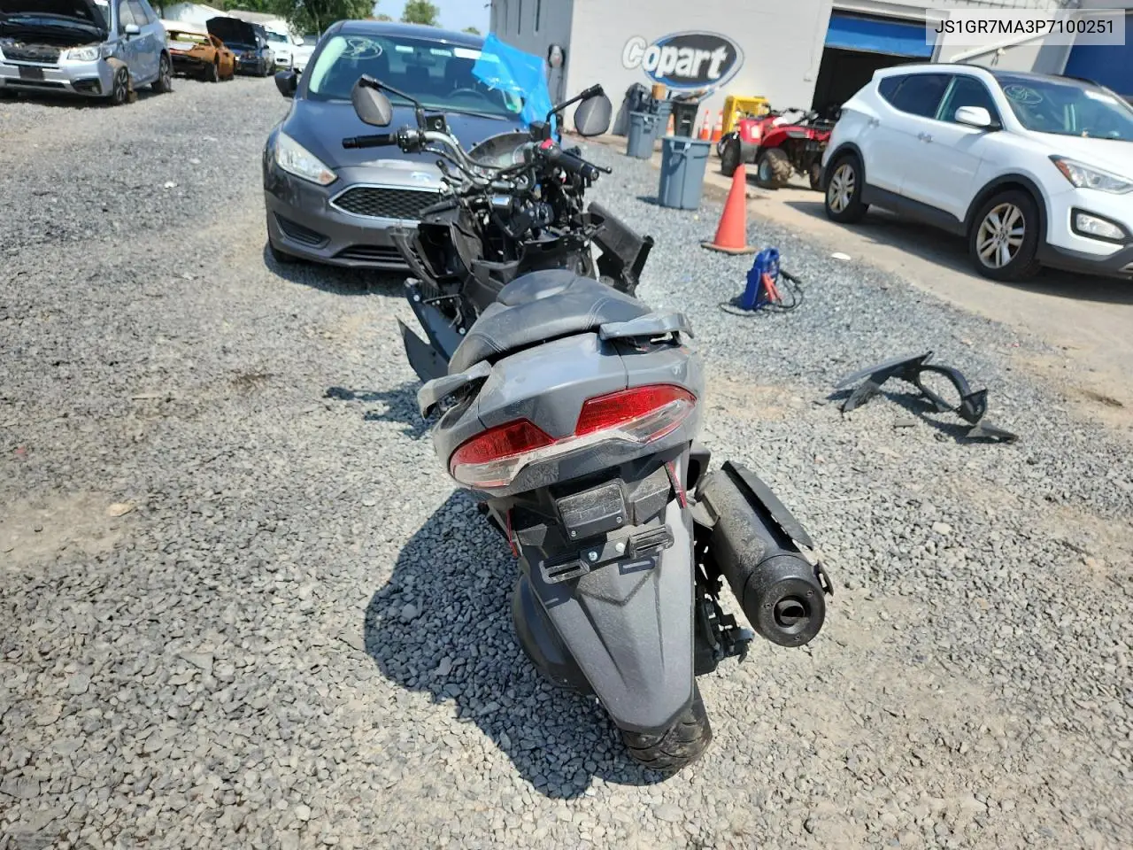 2023 Suzuki Gsx-R750 VIN: JS1GR7MA3P7100251 Lot: 64032675