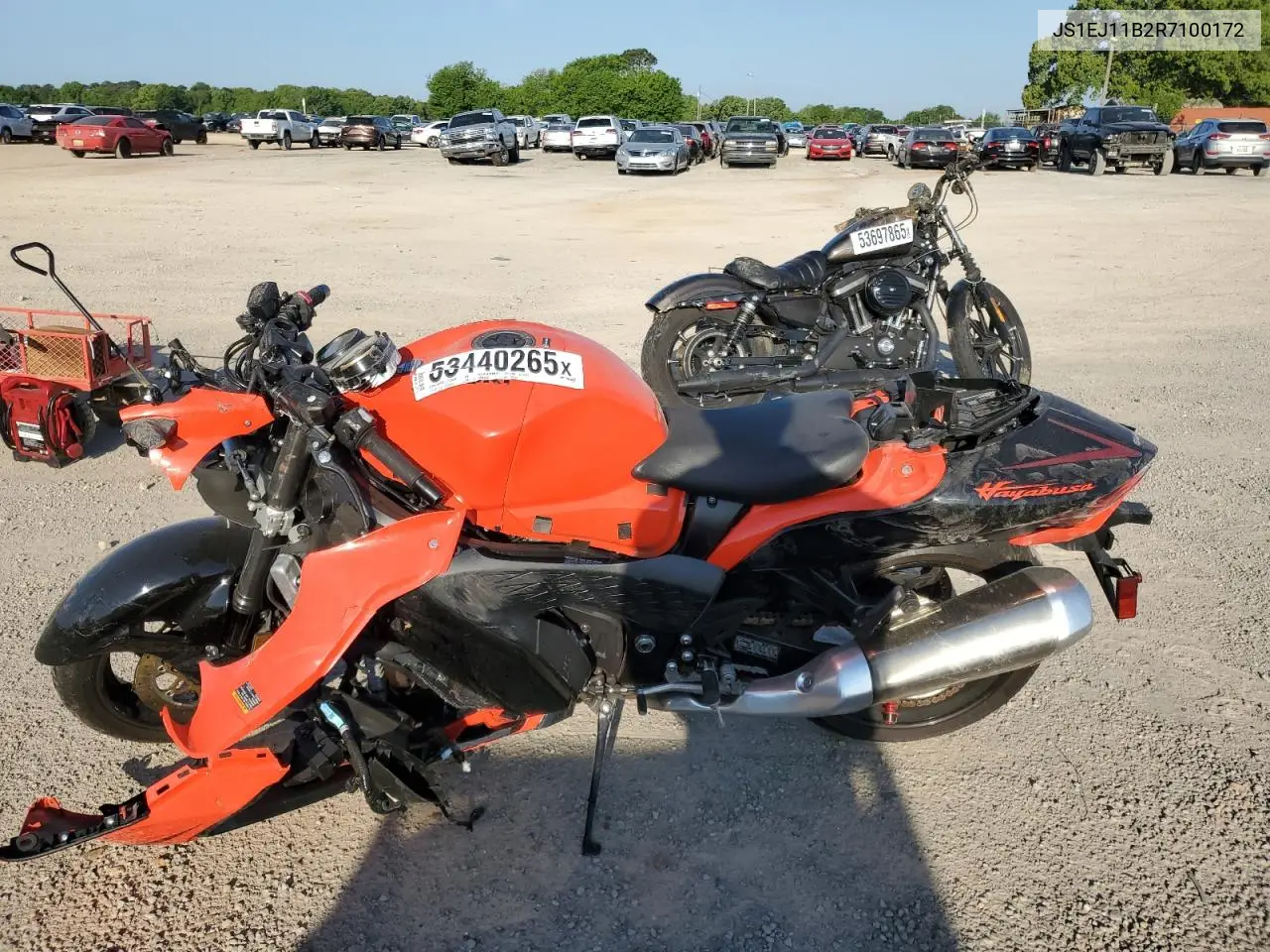 2024 Suzuki Gsx1300 Rr VIN: JS1EJ11B2R7100172 Lot: 53440265