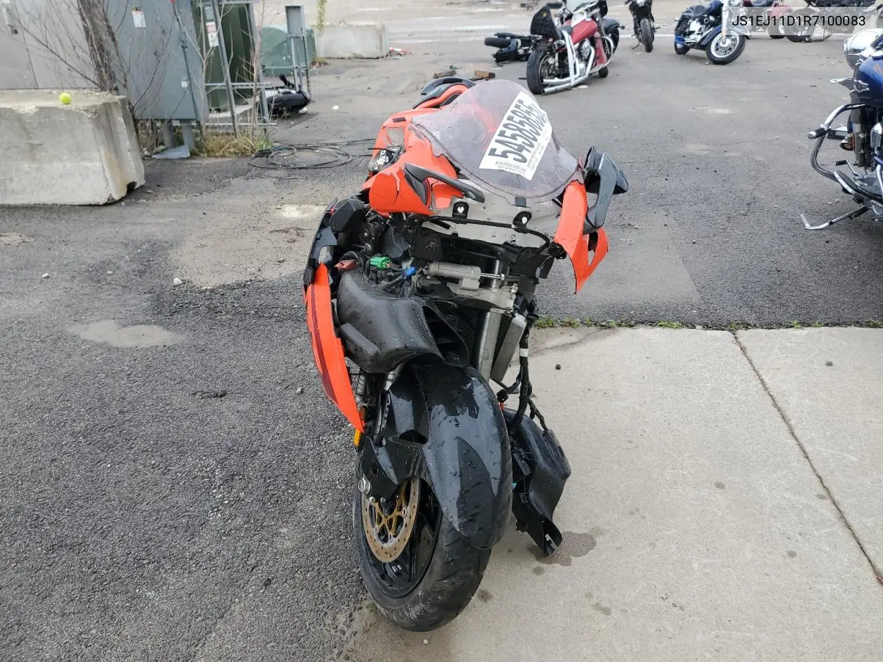2024 Suzuki Gsx1300 Rr VIN: JS1EJ11D1R7100083 Lot: 54585855