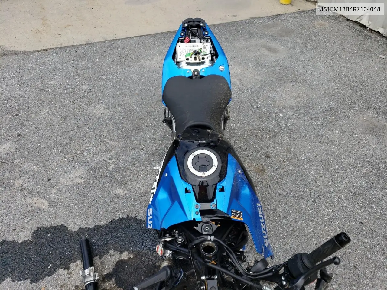 2024 Suzuki Gsx800 F VIN: JS1EM13B4R7104048 Lot: 55433115