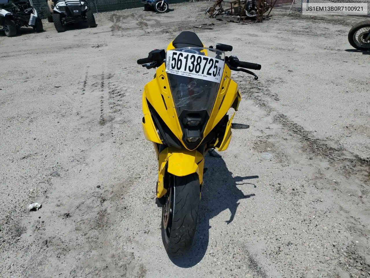 2024 Suzuki Gsx800 F VIN: JS1EM13B0R7100921 Lot: 56138725