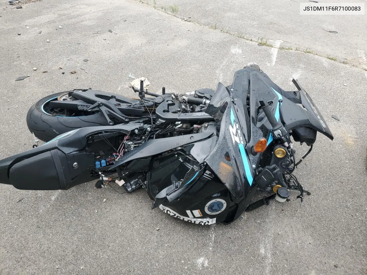 2024 Suzuki Gsx-R1000 VIN: JS1DM11F6R7100083 Lot: 59101925