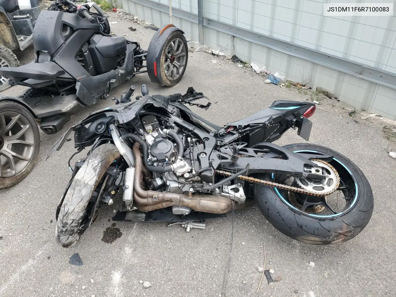 2024 Suzuki Gsx-R1000 VIN: JS1DM11F6R7100083 Lot: 59101925