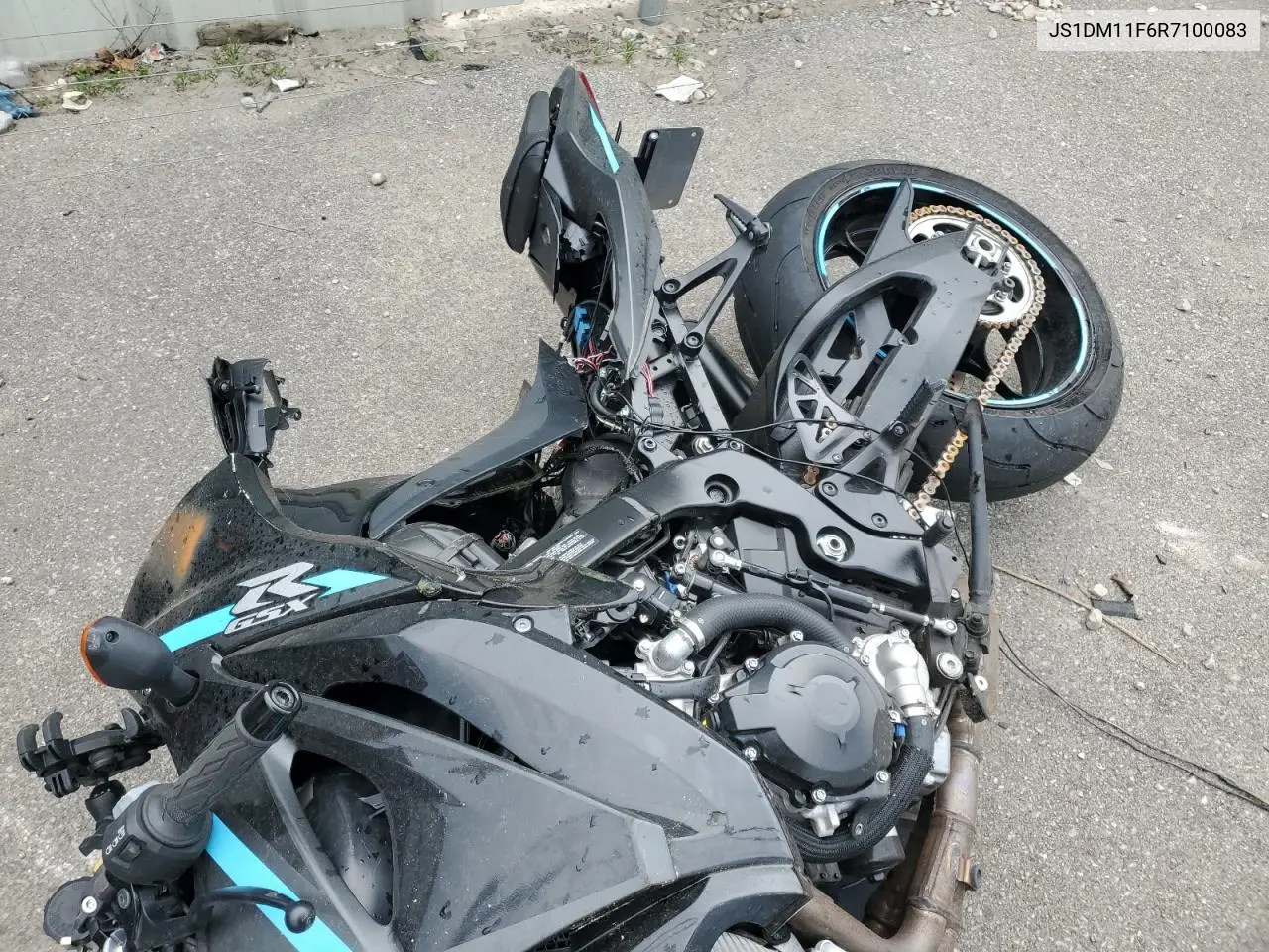2024 Suzuki Gsx-R1000 VIN: JS1DM11F6R7100083 Lot: 59101925
