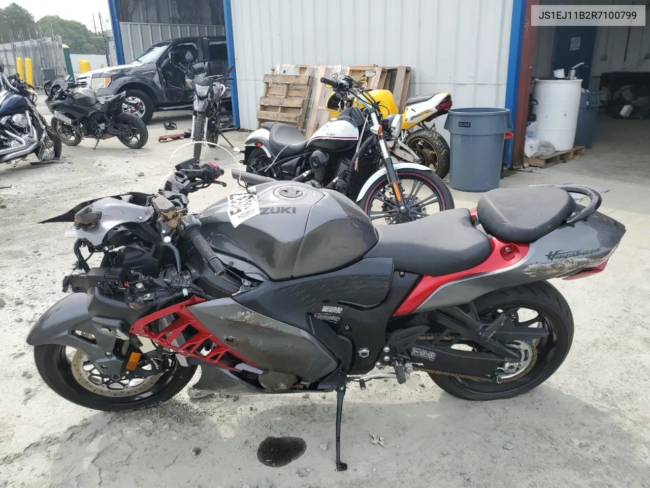 2024 Suzuki Gsx1300 Rr VIN: JS1EJ11B2R7100799 Lot: 59853785