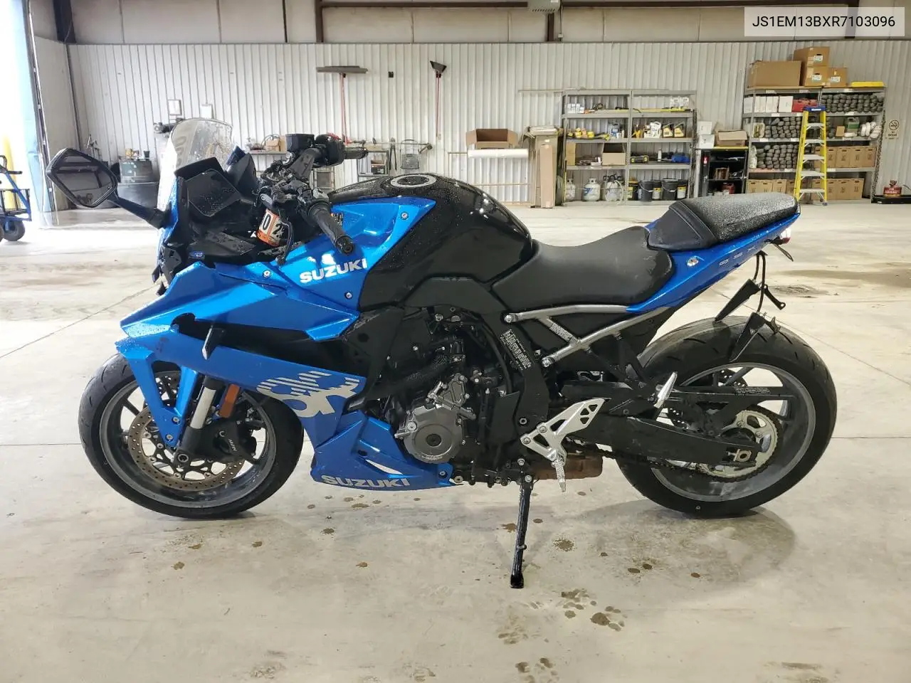 2024 Suzuki Gsx800 F VIN: JS1EM13BXR7103096 Lot: 60970765
