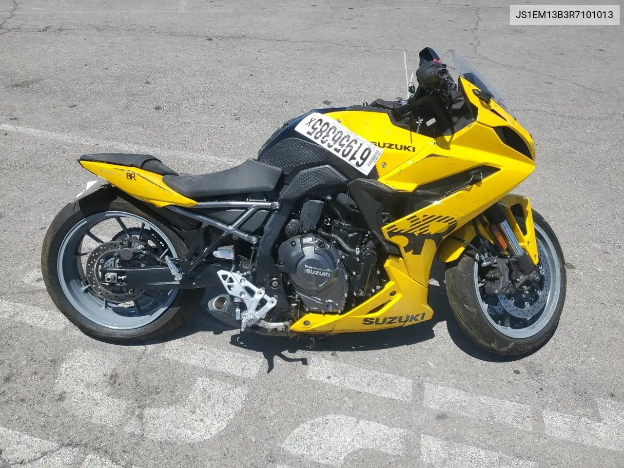 2024 Suzuki Gsx800 F VIN: JS1EM13B3R7101013 Lot: 61956385