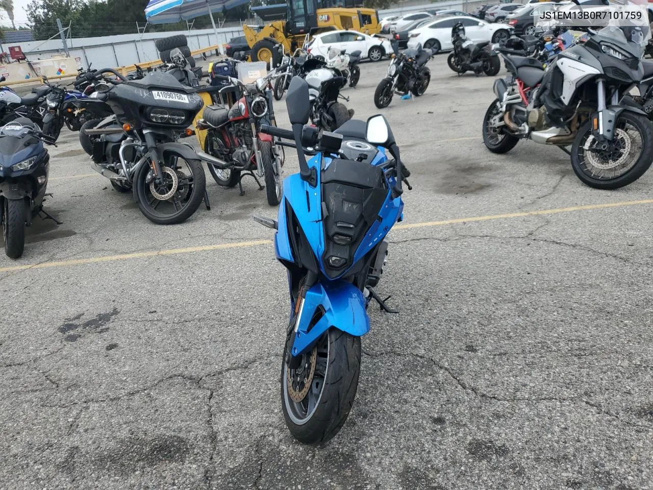 2024 Suzuki Gsx800 F VIN: JS1EM13B0R7101759 Lot: 72058204