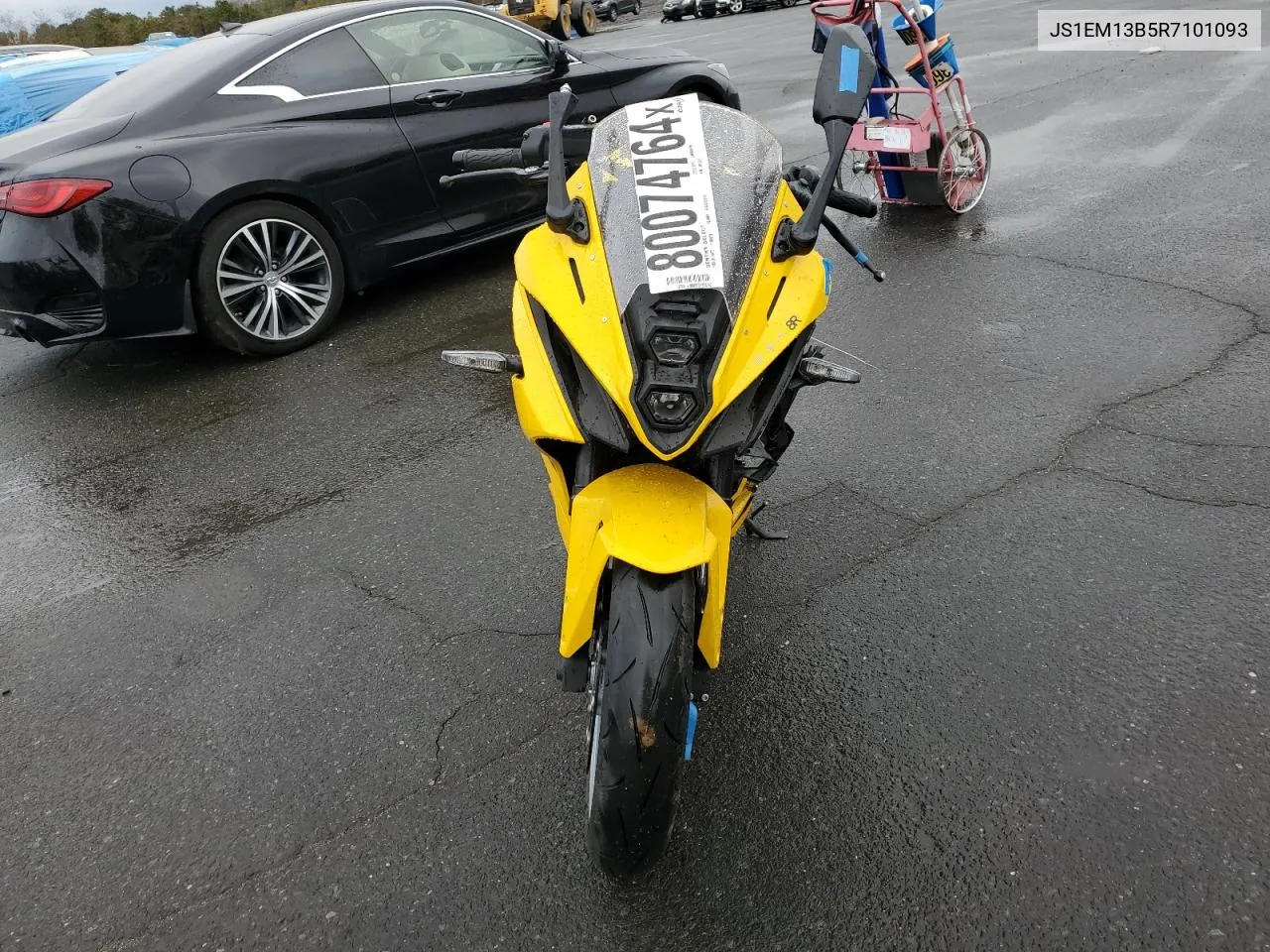 2024 Suzuki Gsx800 F VIN: JS1EM13B5R7101093 Lot: 80074764