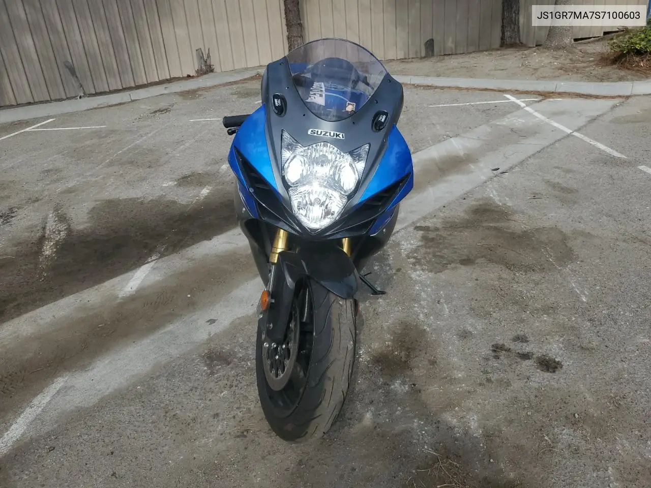 2025 Suzuki Gsx-R750 VIN: JS1GR7MA7S7100603 Lot: 65162295