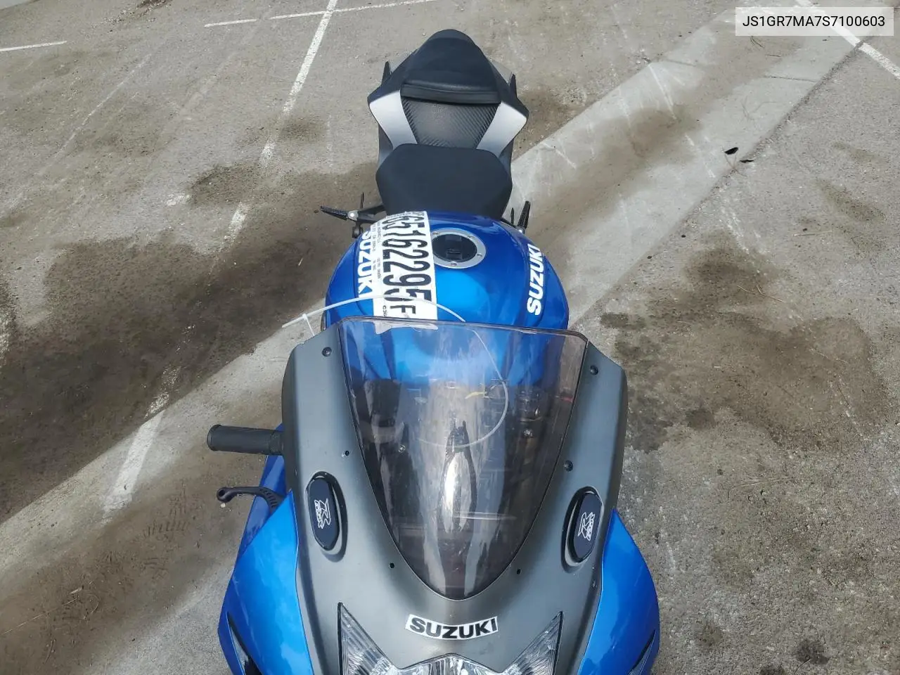 2025 Suzuki Gsx-R750 VIN: JS1GR7MA7S7100603 Lot: 65162295