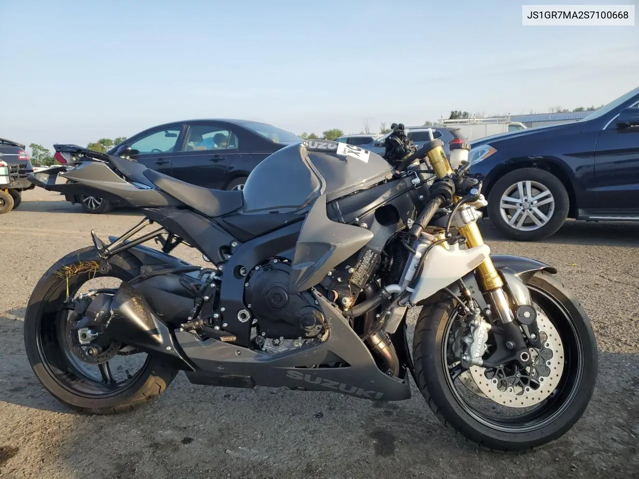 2025 Suzuki Gsx-R750 VIN: JS1GR7MA2S7100668 Lot: 66291685
