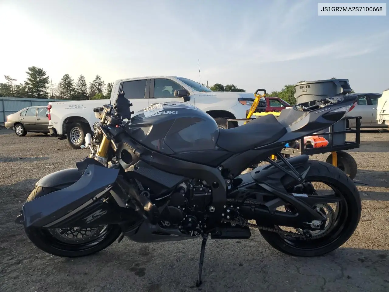 2025 Suzuki Gsx-R750 VIN: JS1GR7MA2S7100668 Lot: 66291685
