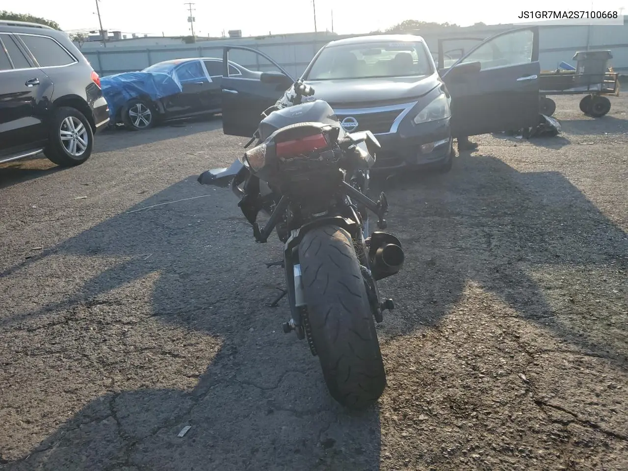 2025 Suzuki Gsx-R750 VIN: JS1GR7MA2S7100668 Lot: 66291685