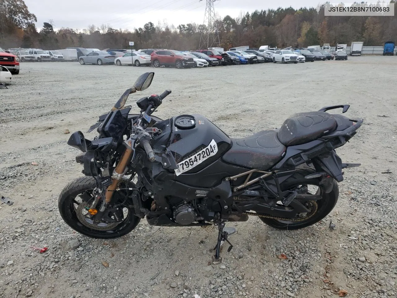 2022 Suzuki Gsx1000 Gt VIN: JS1EK12B8N7100683 Lot: 79547204
