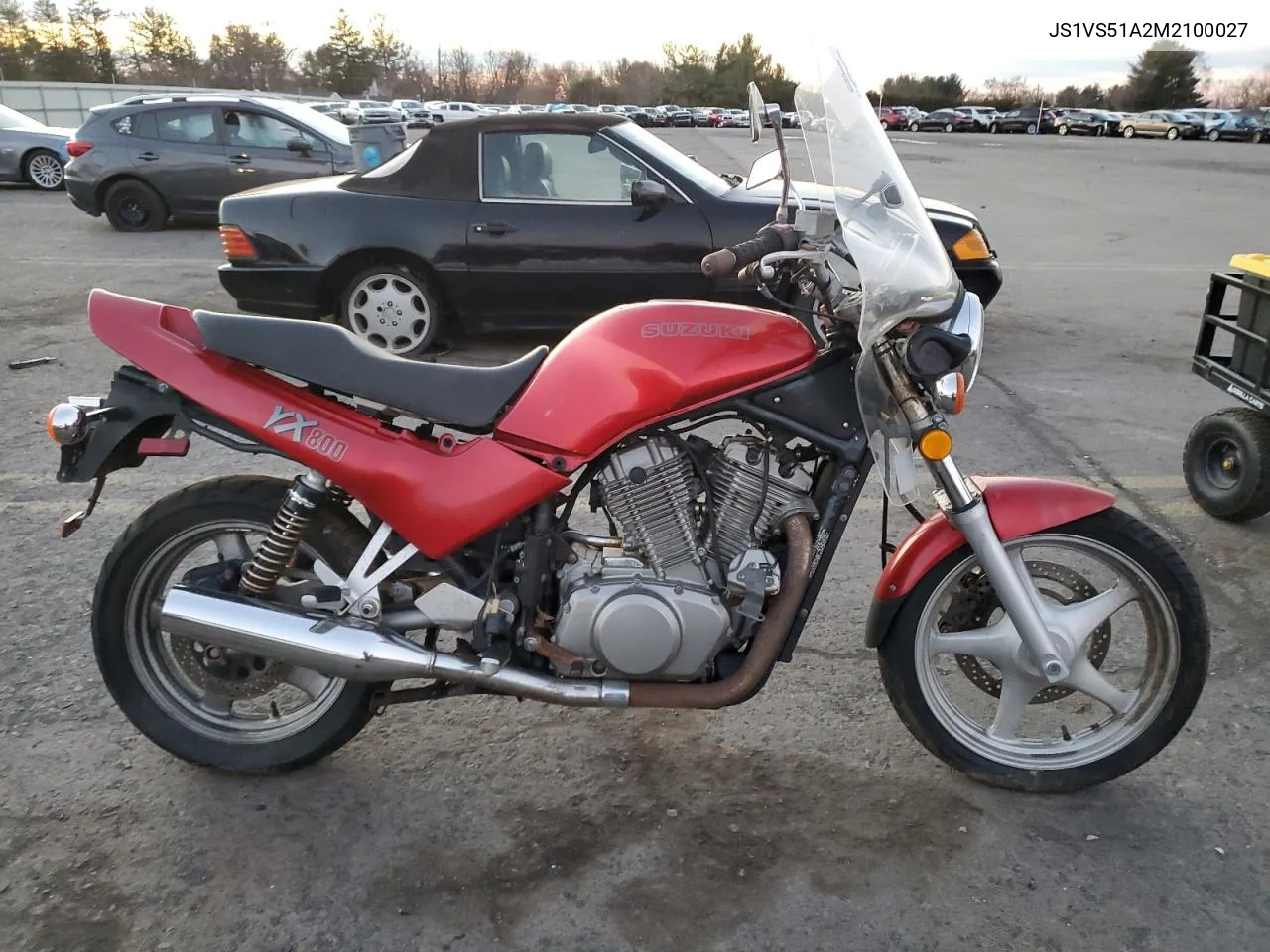 1991 Suzuki Vx800 VIN: JS1VS51A2M2100027 Lot: 85484604