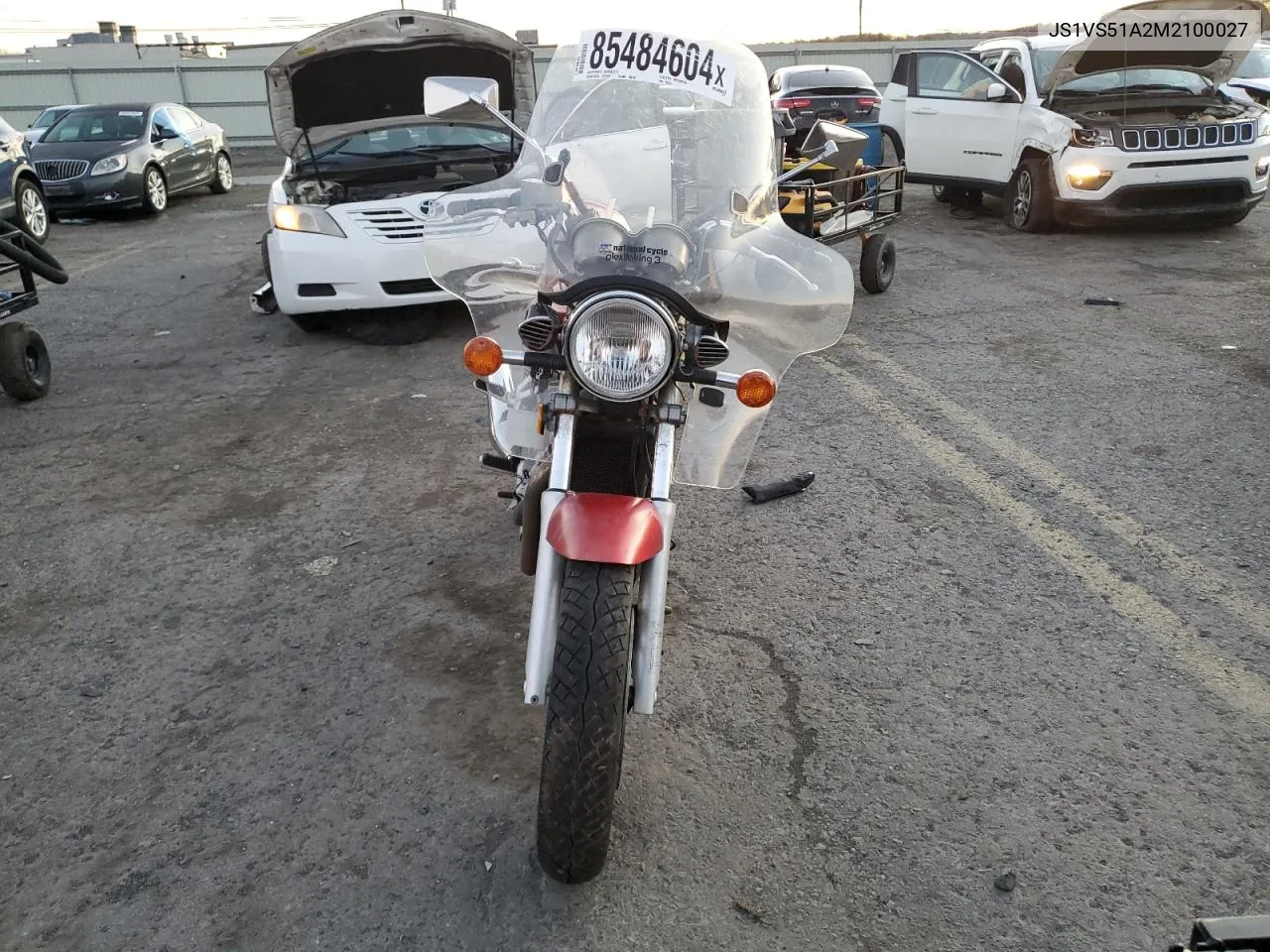 1991 Suzuki Vx800 VIN: JS1VS51A2M2100027 Lot: 85484604