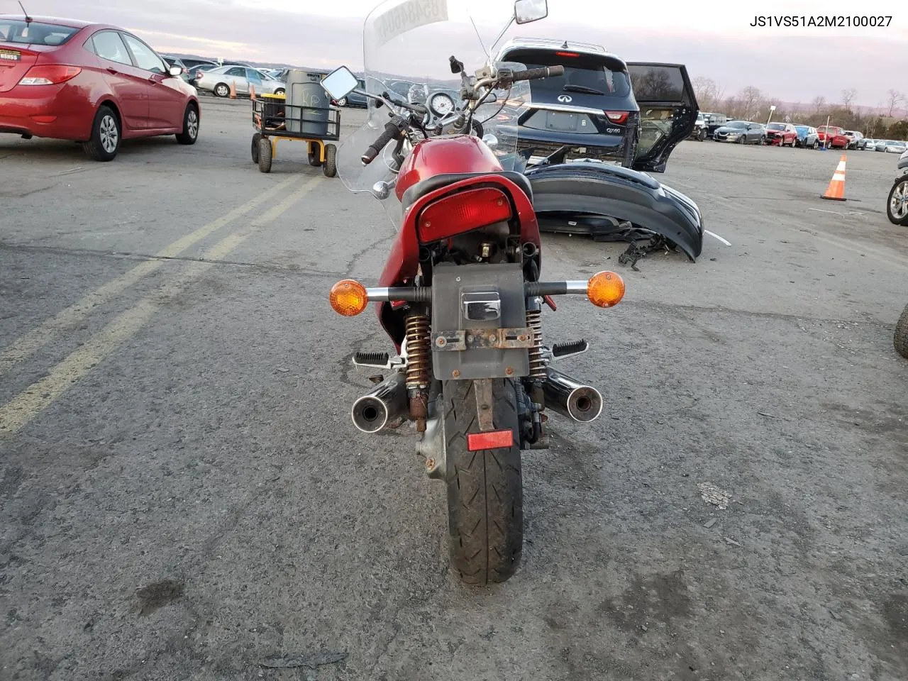 1991 Suzuki Vx800 VIN: JS1VS51A2M2100027 Lot: 85484604