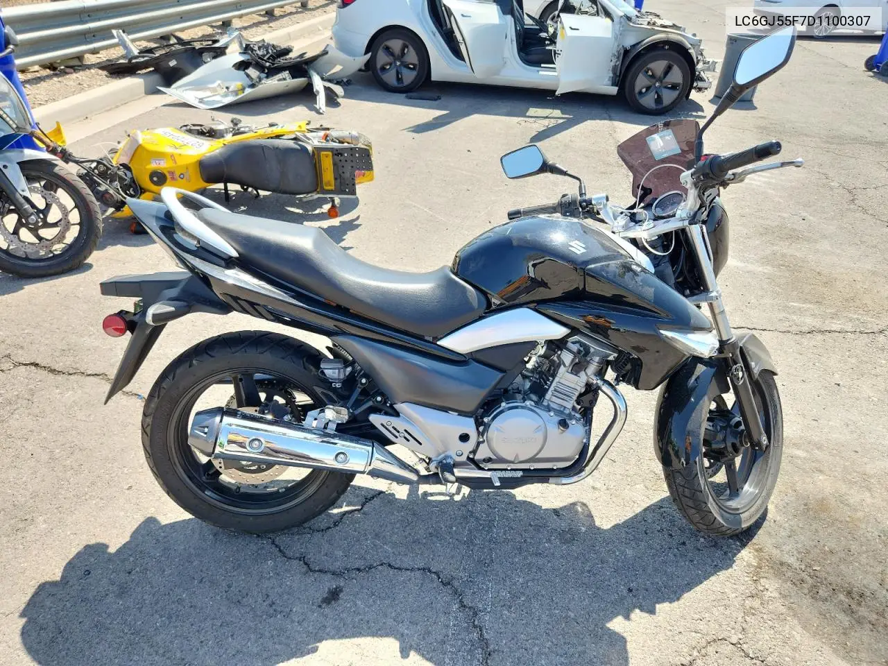 2013 Suzuki Gw250 VIN: LC6GJ55F7D1100307 Lot: 60147715
