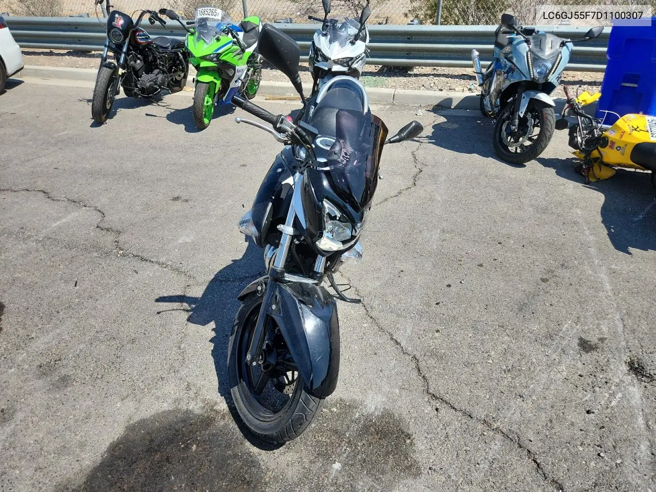 2013 Suzuki Gw250 VIN: LC6GJ55F7D1100307 Lot: 60147715