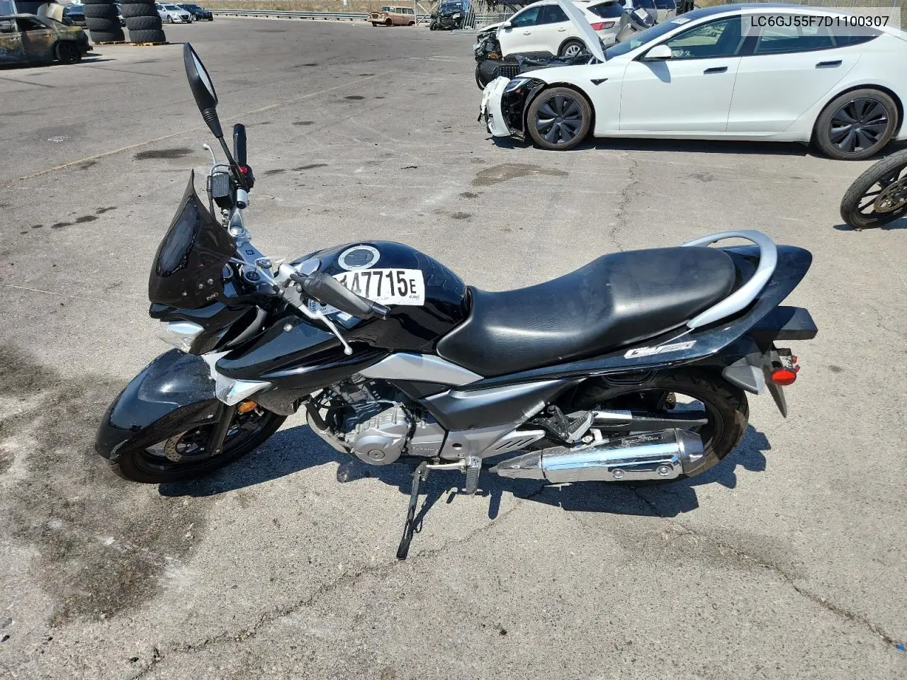 2013 Suzuki Gw250 VIN: LC6GJ55F7D1100307 Lot: 60147715