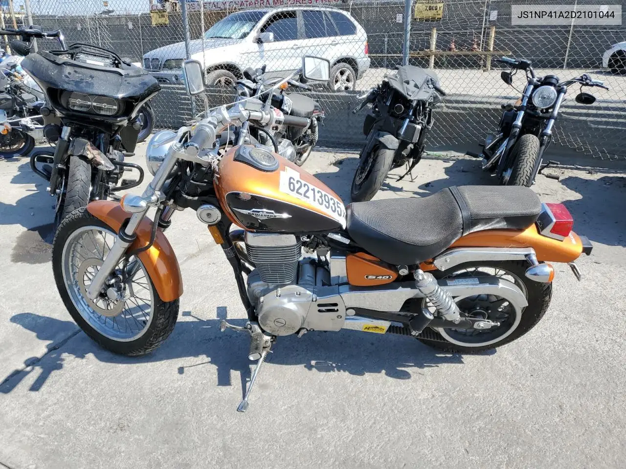 2013 Suzuki Ls650 VIN: JS1NP41A2D2101044 Lot: 62213935