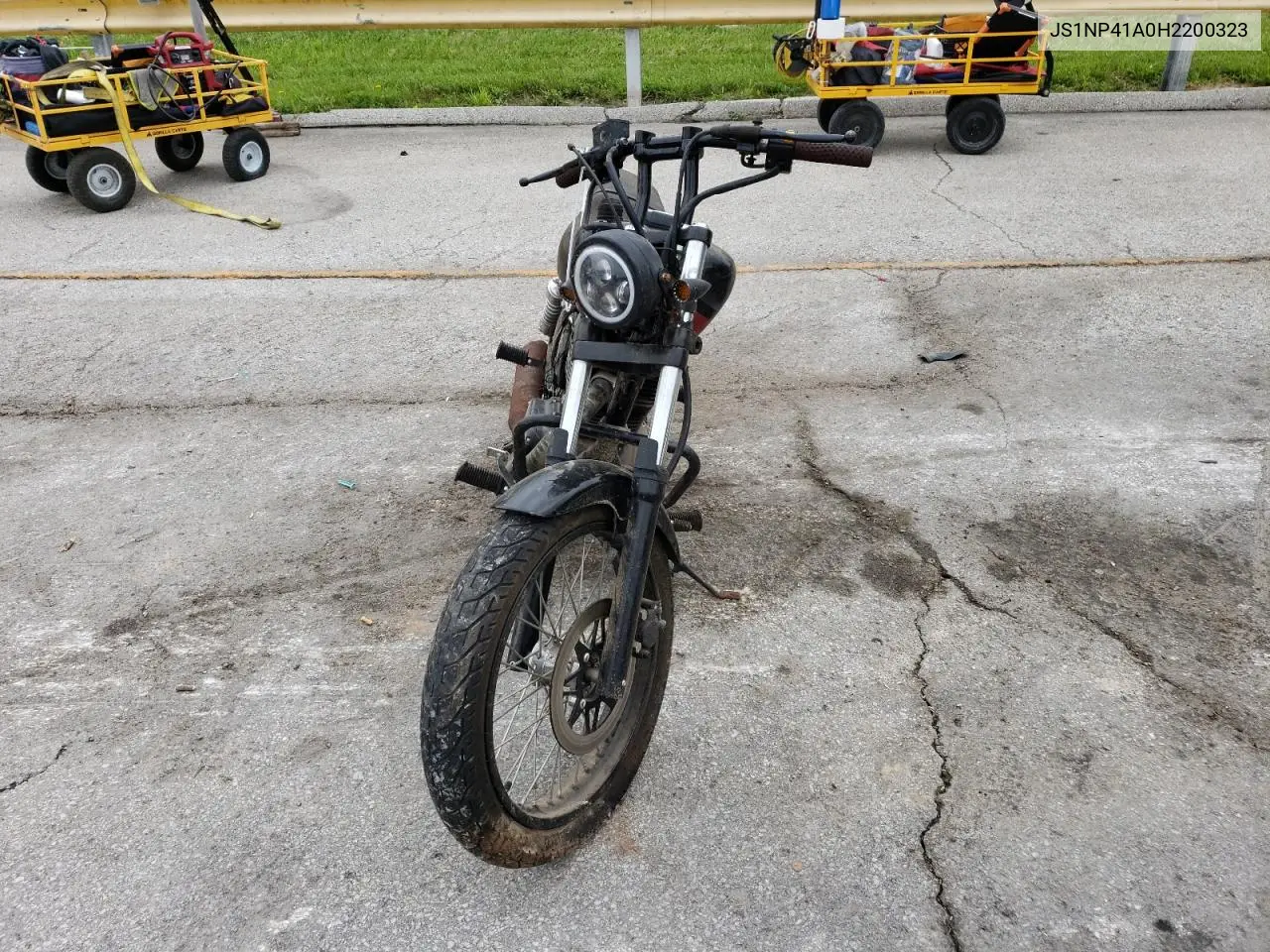 2017 Suzuki Ls650 VIN: JS1NP41A0H2200323 Lot: 57117735