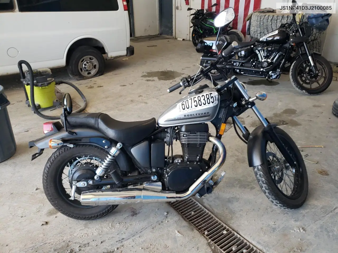 2018 Suzuki Ls650 VIN: JS1NP41D3J2100085 Lot: 60758385
