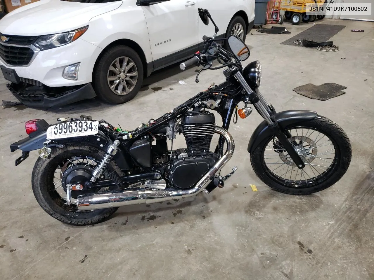 2019 Suzuki Ls650 VIN: JS1NP41D9K7100502 Lot: 83581084