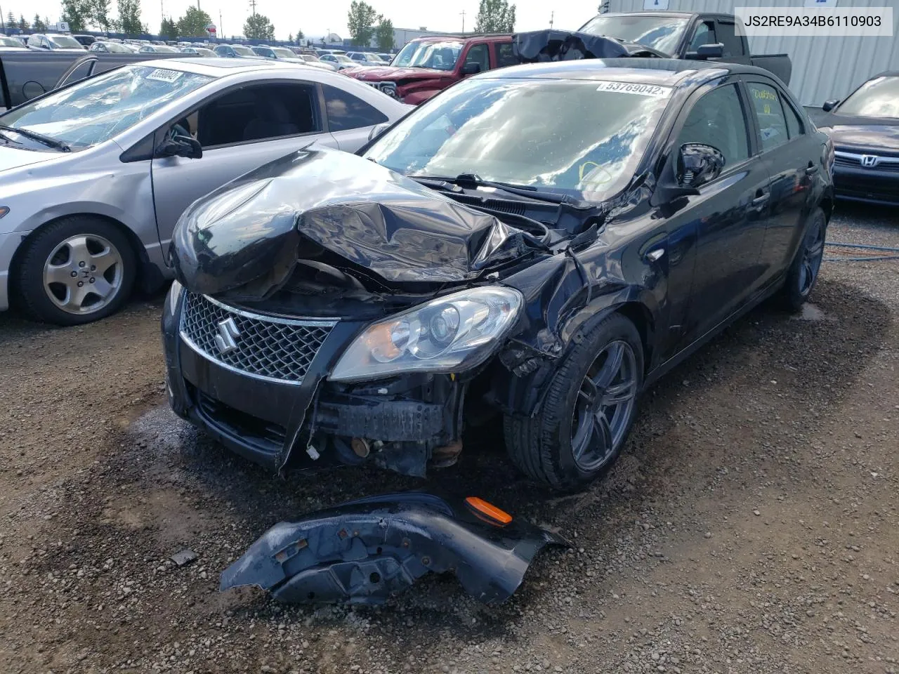 2011 Suzuki Kizashi Se VIN: JS2RE9A34B6110903 Lot: 53769042
