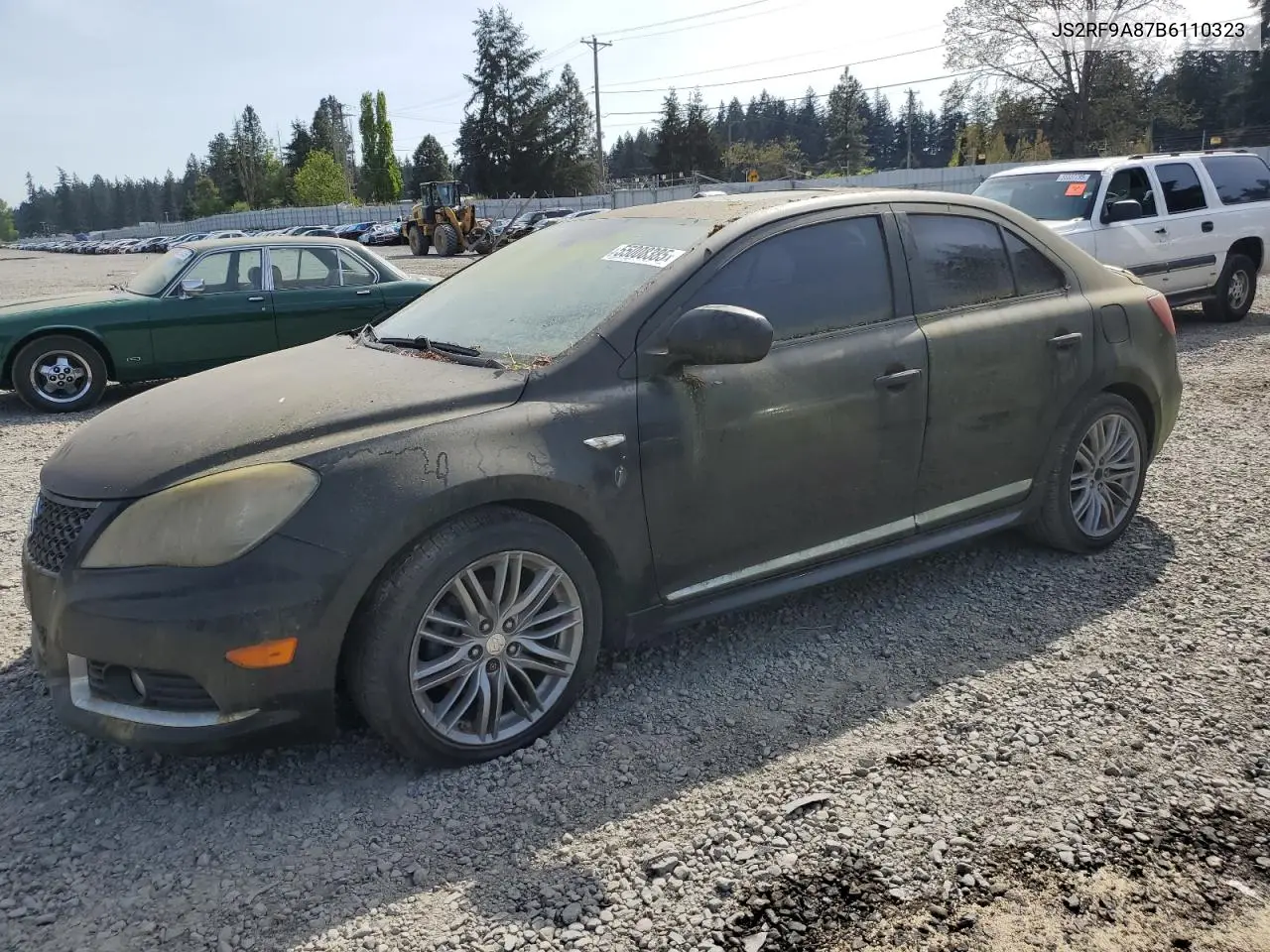 2011 Suzuki Kizashi Sport Sls VIN: JS2RF9A87B6110323 Lot: 55008385