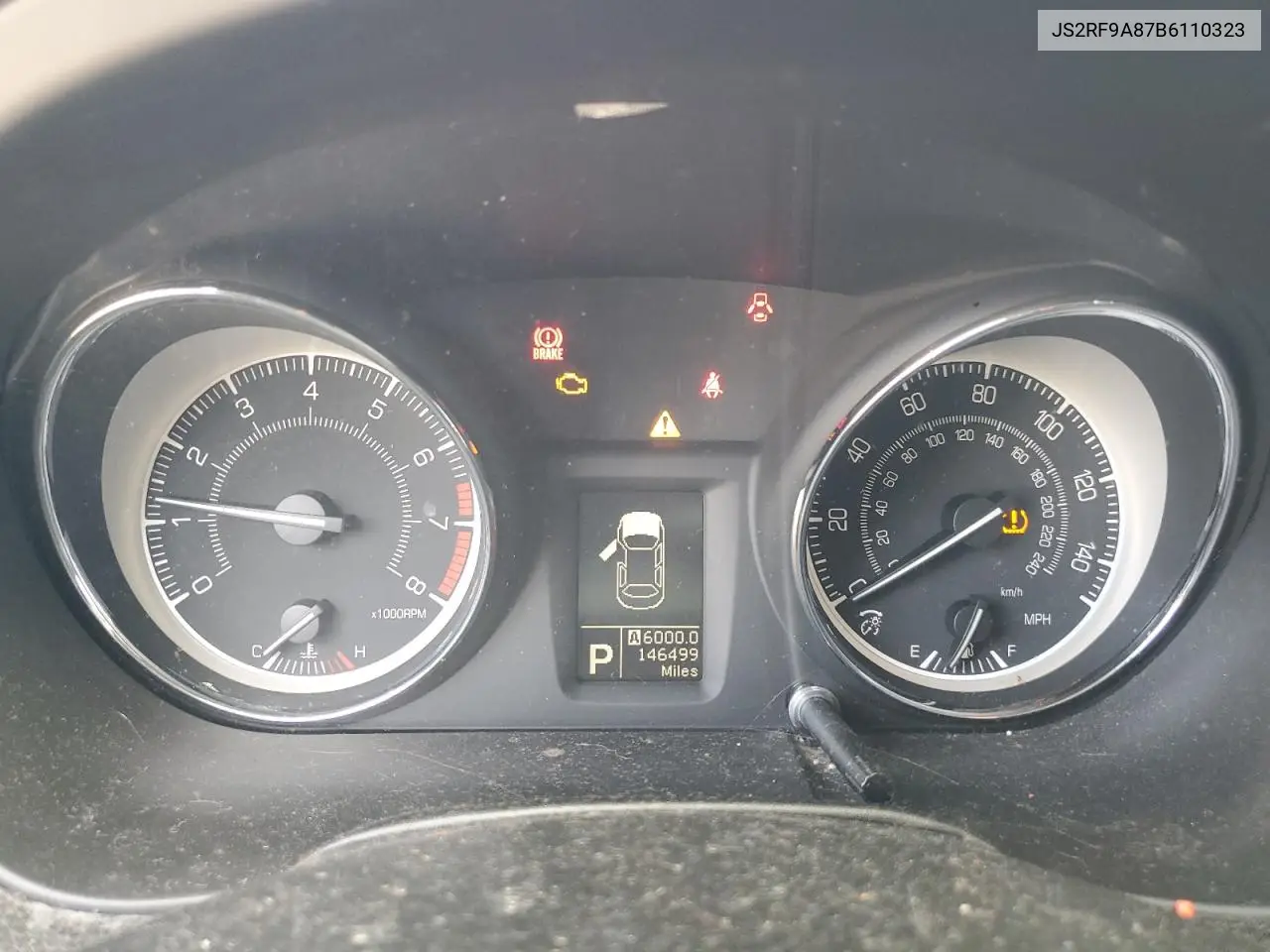 2011 Suzuki Kizashi Sport Sls VIN: JS2RF9A87B6110323 Lot: 55008385