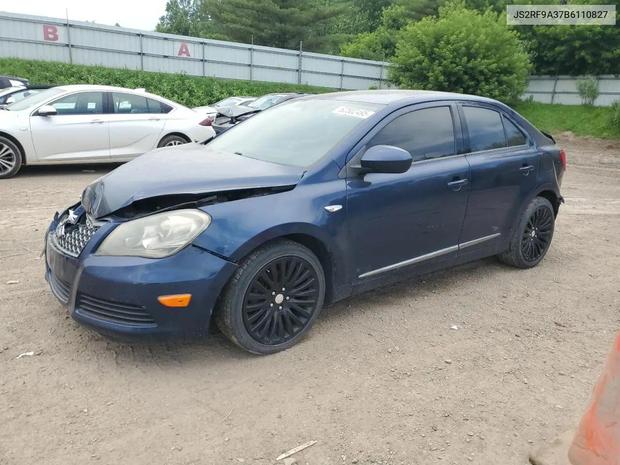 2011 Suzuki Kizashi Se VIN: JS2RF9A37B6110827 Lot: 62502495