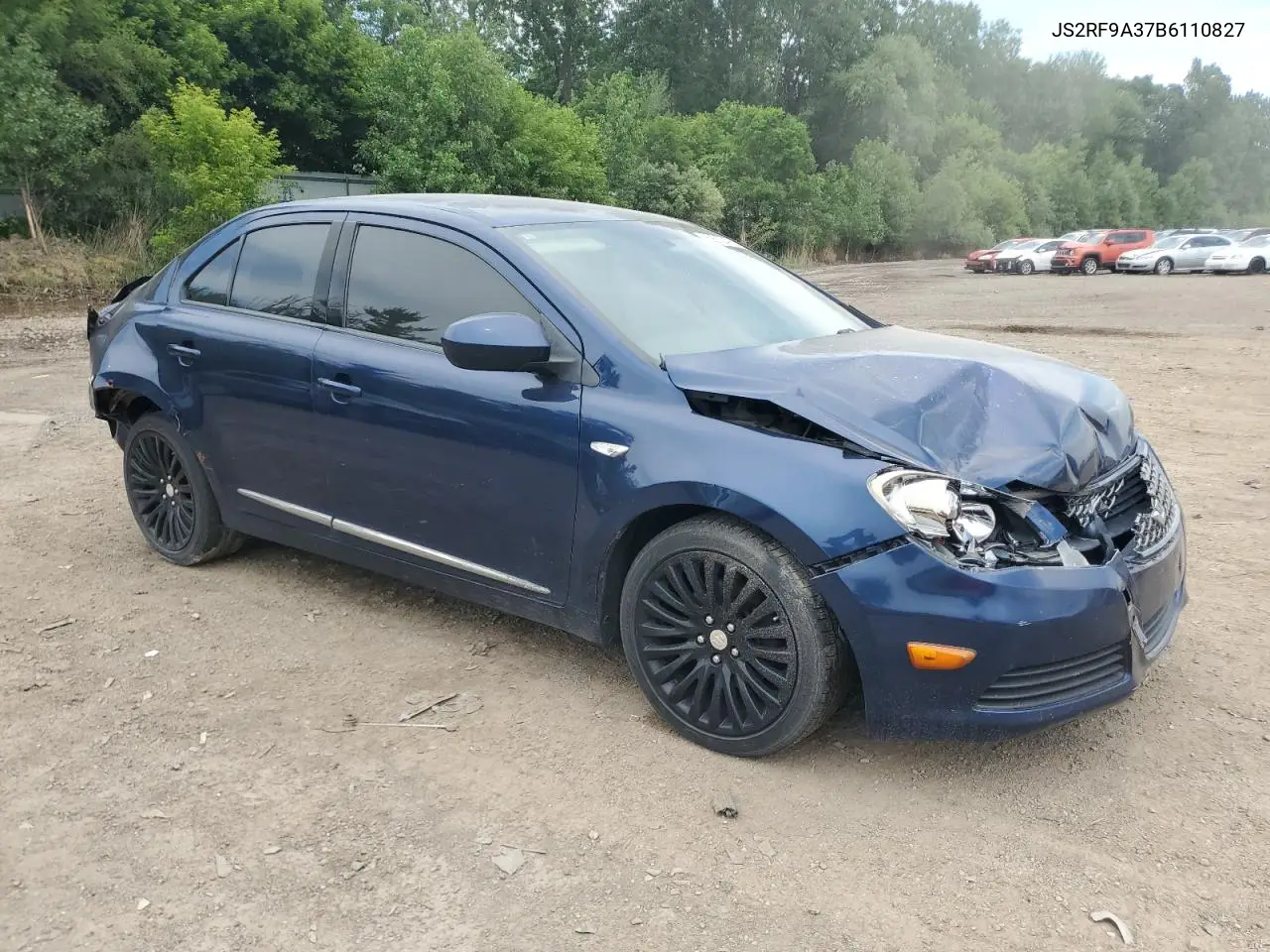 2011 Suzuki Kizashi Se VIN: JS2RF9A37B6110827 Lot: 62502495