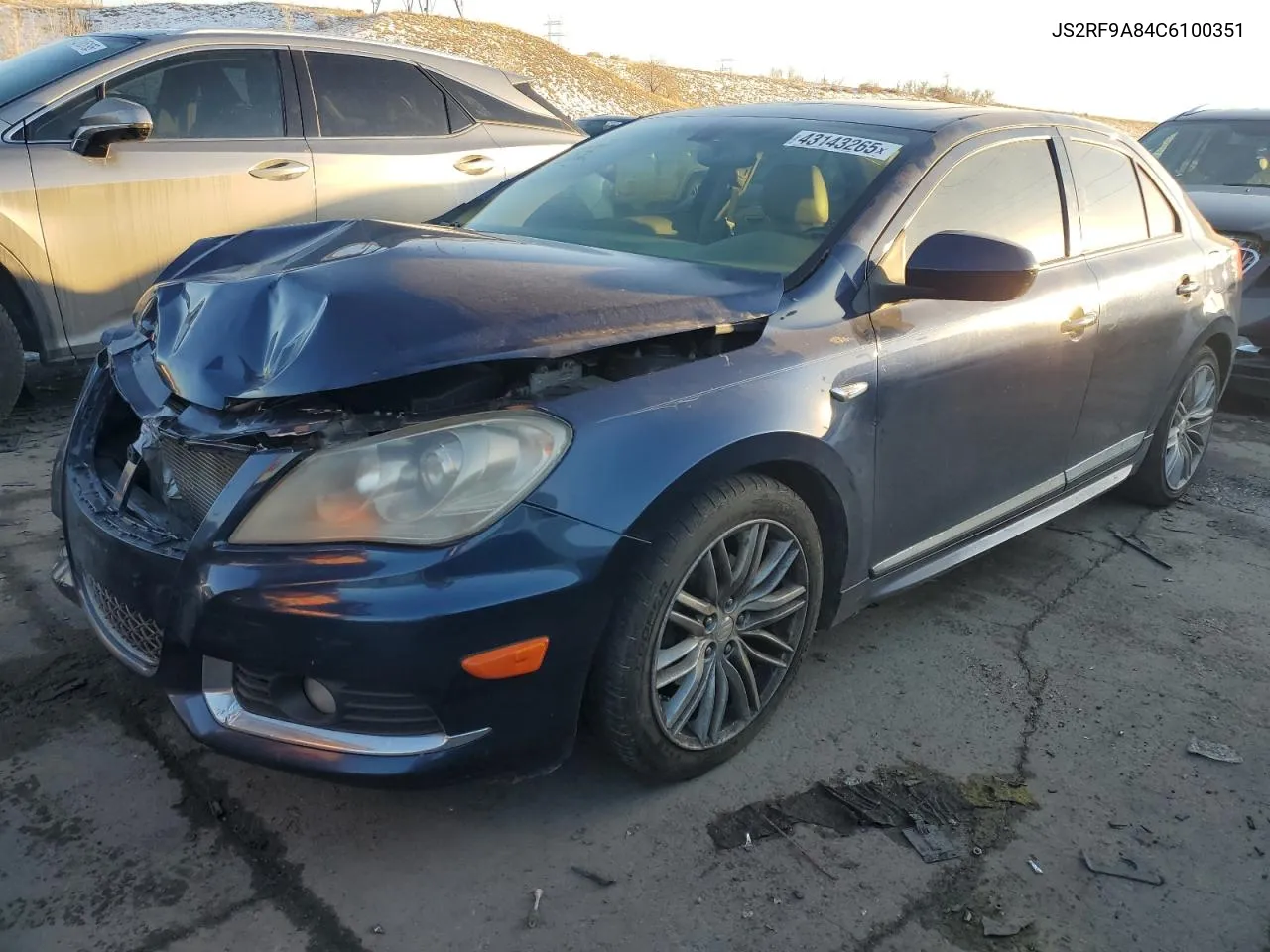 2012 Suzuki Kizashi Sport Sls VIN: JS2RF9A84C6100351 Lot: 43143265