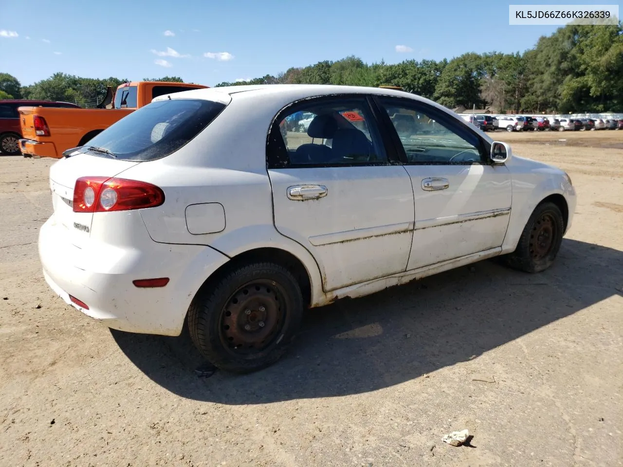 2006 Suzuki Reno VIN: KL5JD66Z66K326339 Lot: 69814414